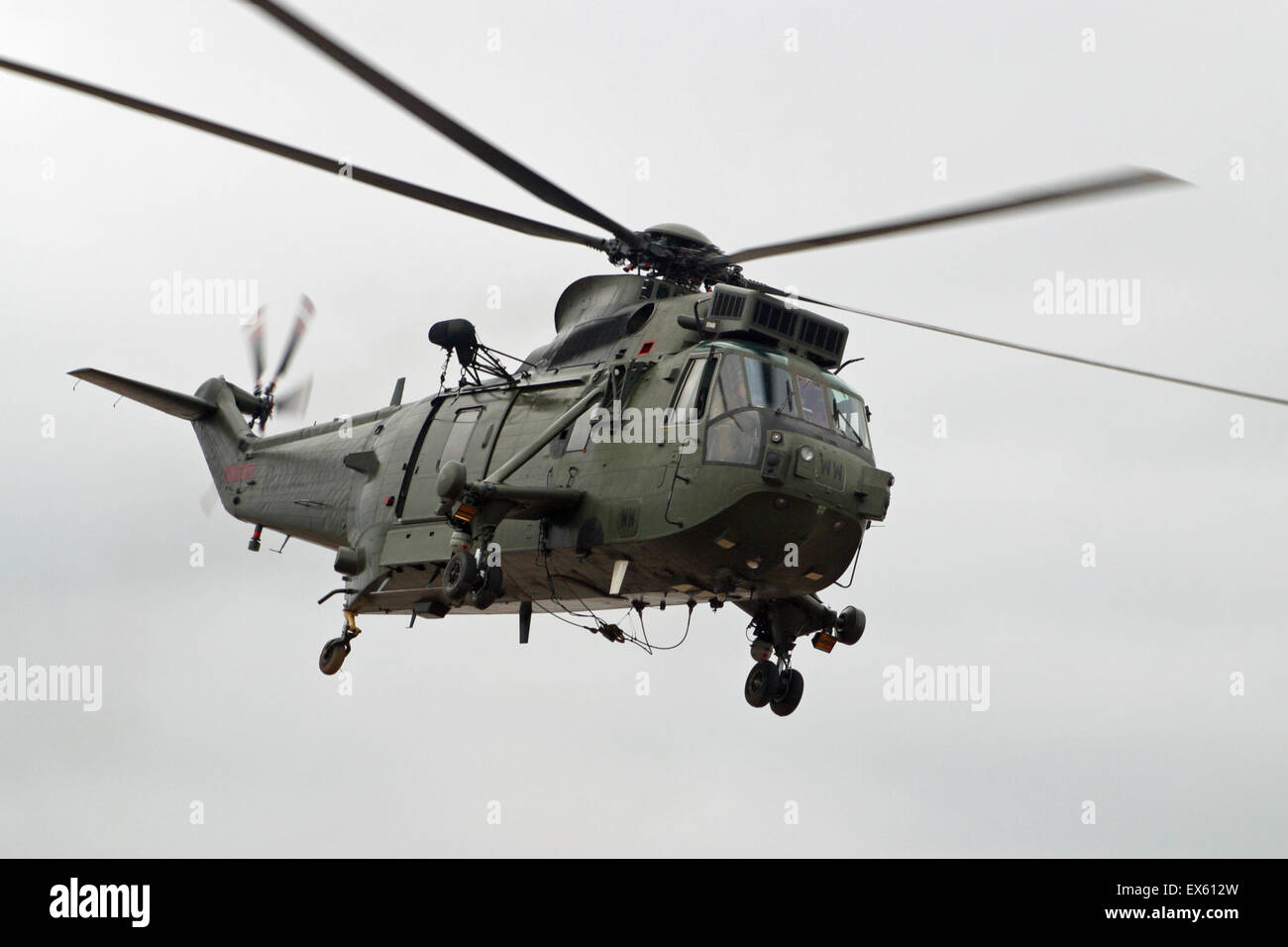 Westland Sea King H C Mk 4 de la Force d'hélicoptères Commando basé à RNAS Yovilton Banque D'Images