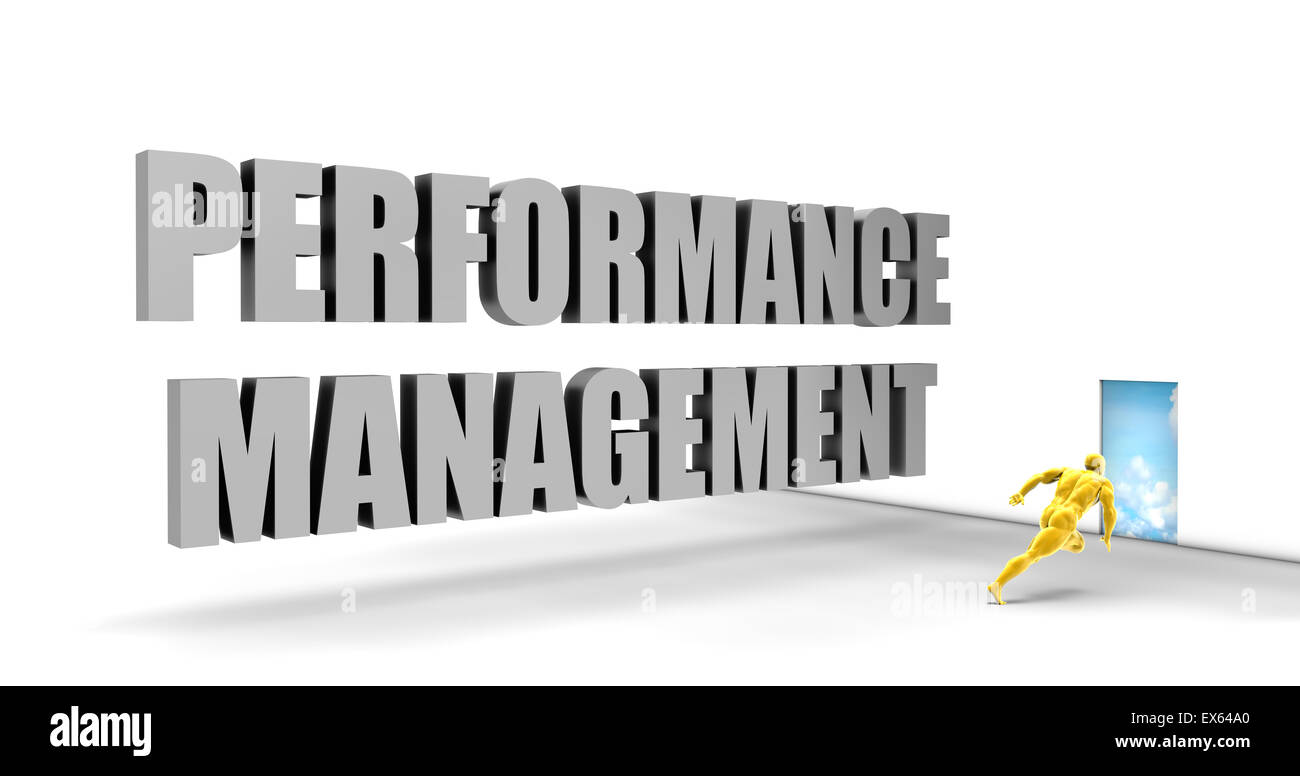 La gestion du rendement comme une voie rapide Voie Express Direct Banque D'Images