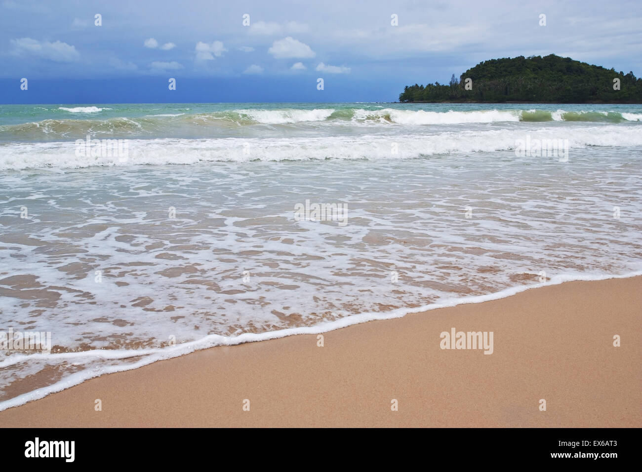 Une nature magnifique et belle mer de nuages avec Banque D'Images