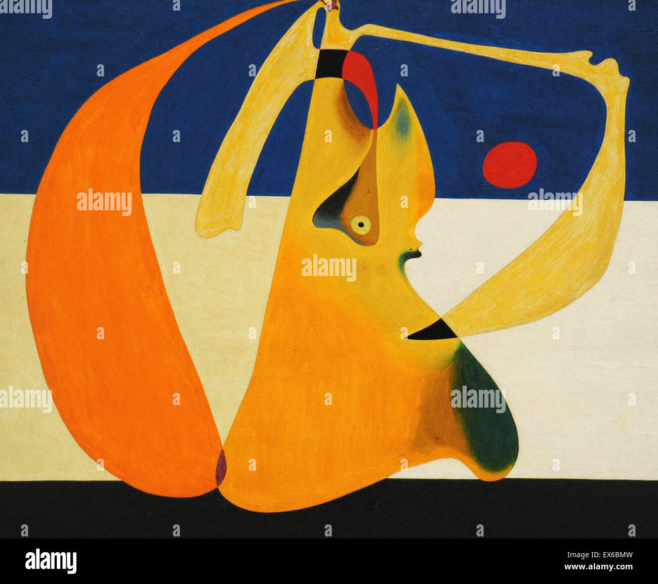 Joan Miró Place Banque D'Images