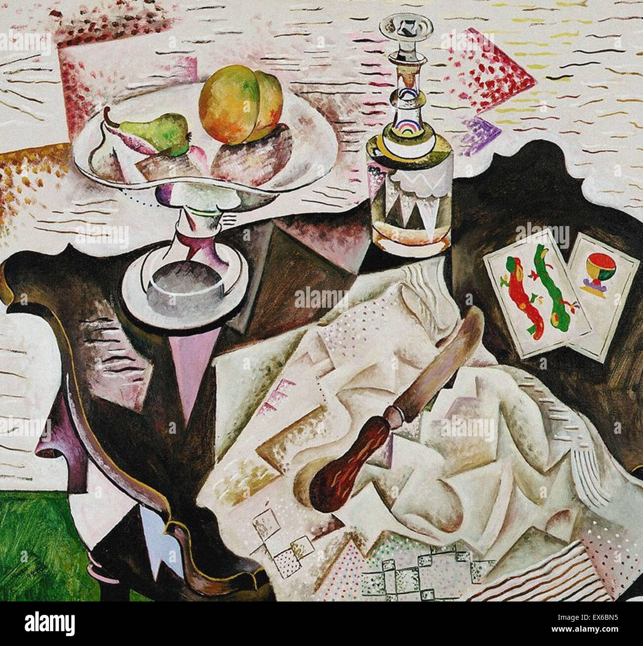 L'espagnol Joan Miró Cartes à Jouer Banque D'Images