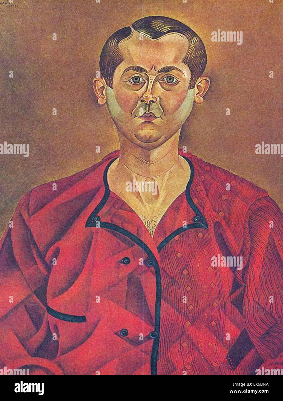 Joan Miro Self Portrait Banque D'Images