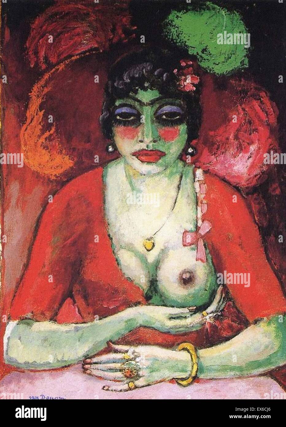 Kees Van Dongen Femme fatale Banque D'Images