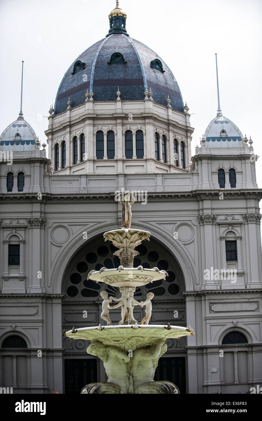 Palais royal des expositions à Melbourne, Australie Banque D'Images