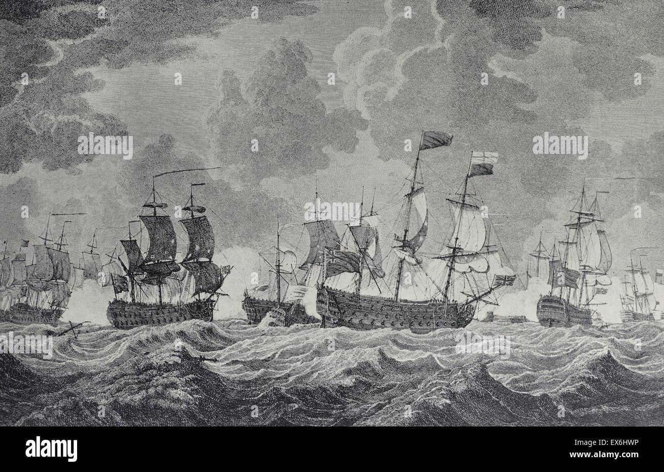 Bataille baie de quiberon ship Banque de photographies et d’images à