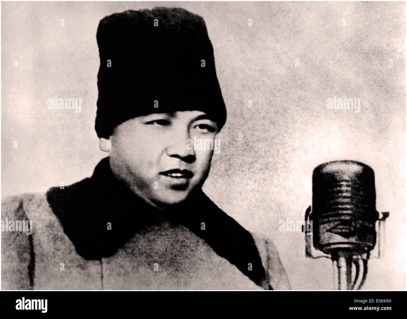 Kim Il-sung (1912 - 8 juillet 1994) chef de la République populaire démocratique de Corée, communément appelé la Corée du Nord, depuis 46 ans, à partir de sa création en 1948 jusqu'à sa mort en 1994 Banque D'Images