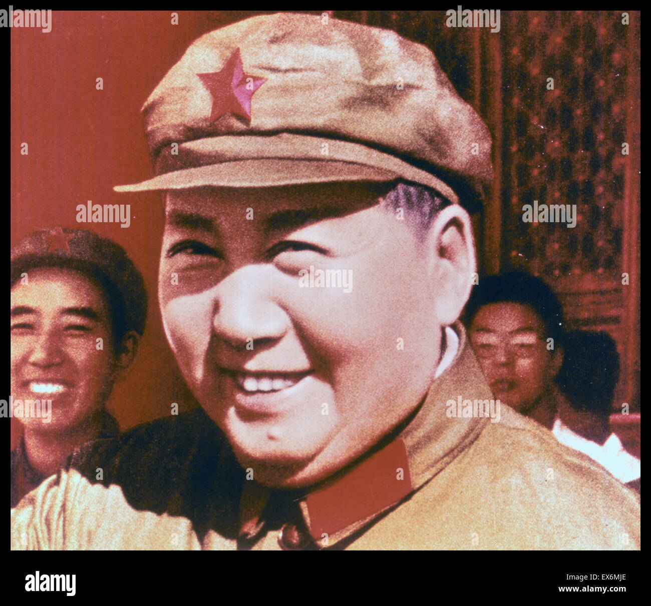 Mao Zedong (Mao Tse-tung, 26 décembre 1893 - 9 septembre 1976), révolutionnaire communiste chinois et le père fondateur de la République populaire de Chine, Banque D'Images