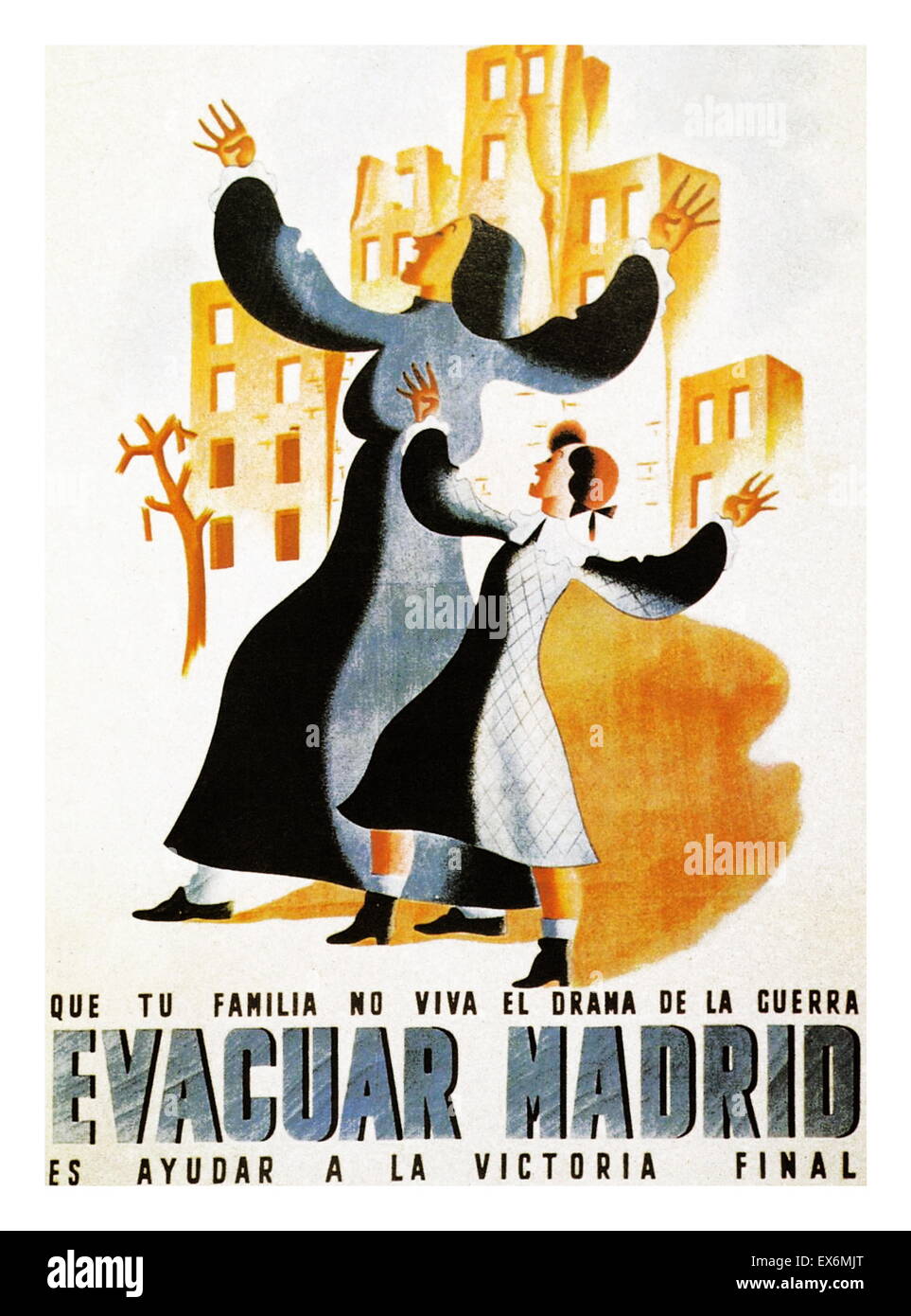 Affiche De Propagande Guerre Civile Espagnole