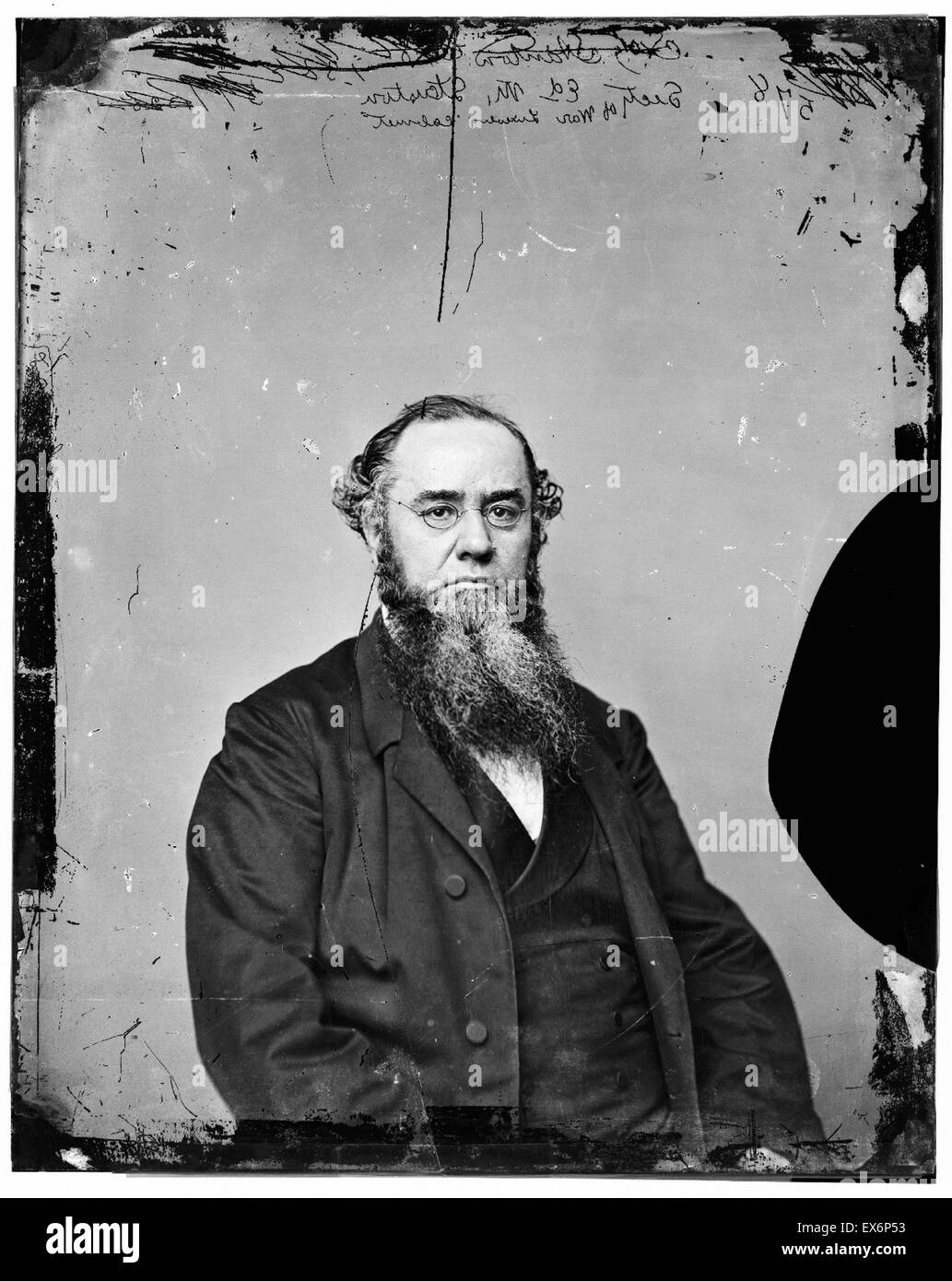 Edwin M. Stanton, secrétaire de la guerre, c. 1865 Banque D'Images