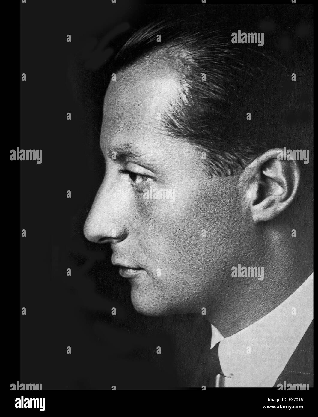 Don José Antonio Primo de Rivera y Sáenz de Heredia, 1er duc de Primo de Rivera, 3e Marquis de Estella, grand d'Espagne (le 24 avril 1903 - 20 novembre 1936) était un avocat, homme noble, homme politique, et fondateur de la Falange Española ('Spanish Phala Banque D'Images