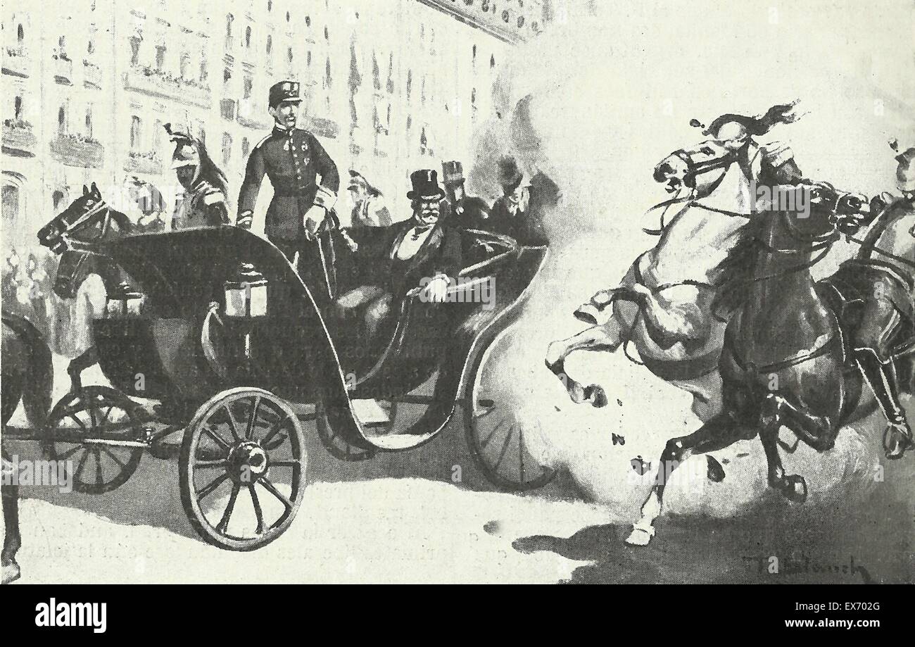 Tentative d'assassinat contre le roi Alphonse XIII d'Espagne, à Paris