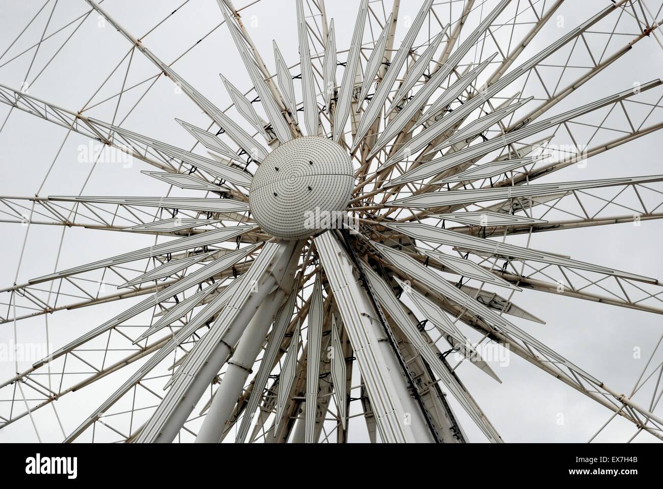 Freij Entertainment Ferris Wheel, Keel Wharf, Liverpool Banque D'Images