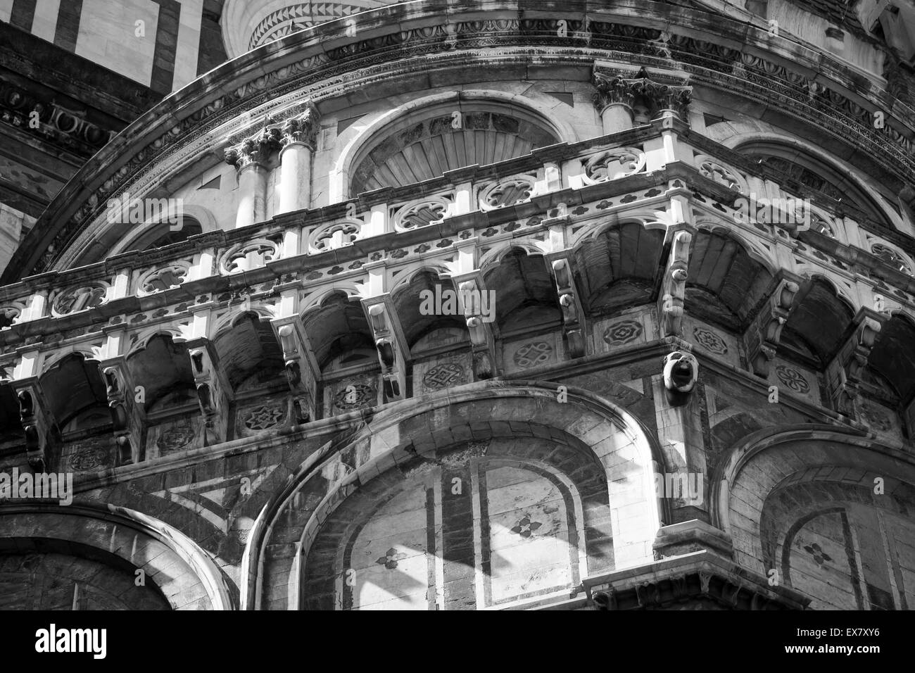 Dôme de la cathédrale de Florence, en Italie, en un jour de printemps Banque D'Images
