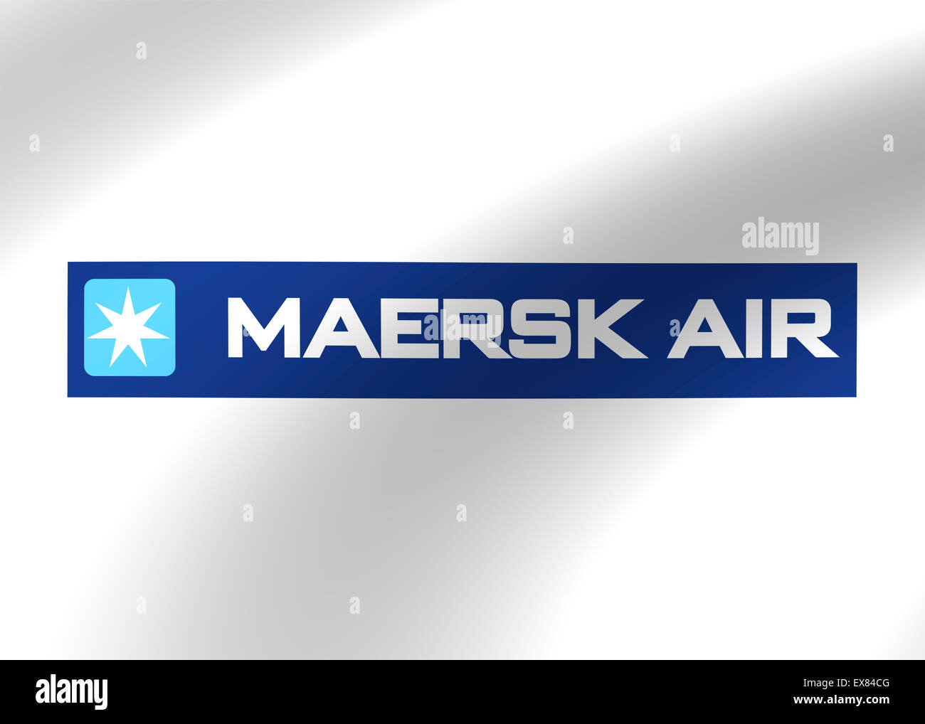 Maersk airlines icône logo emblème signe symbole du drapeau Banque D'Images