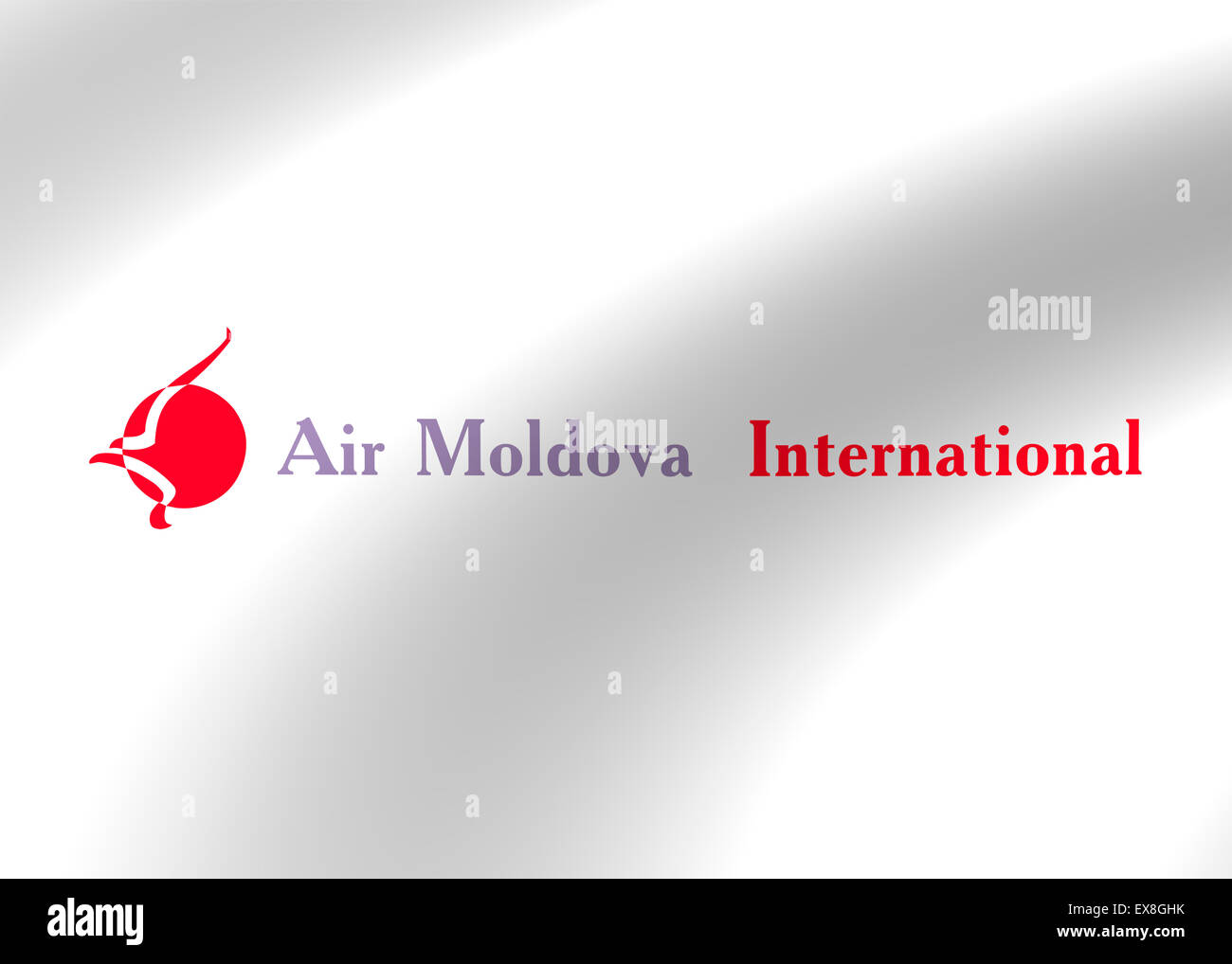 Air Moldova international airlines icône logo emblème signe symbole du drapeau Banque D'Images