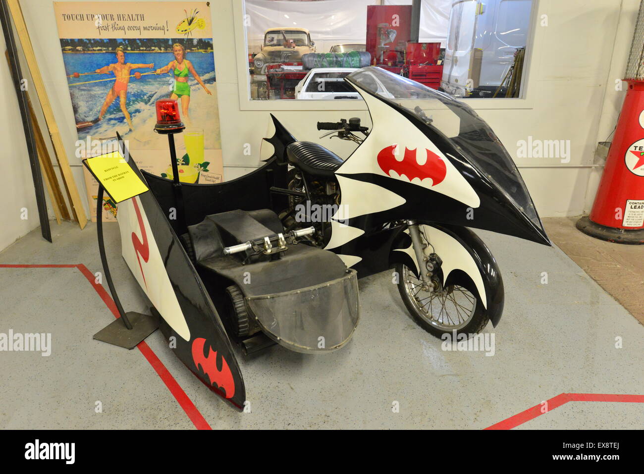 Bat Bike Banque D'Images