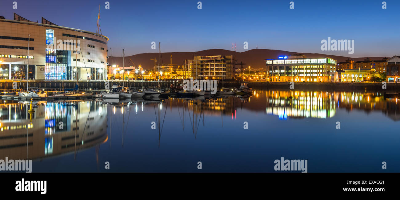 La ville de Belfast, Irlande du Nord, Royaume-Uni Banque D'Images