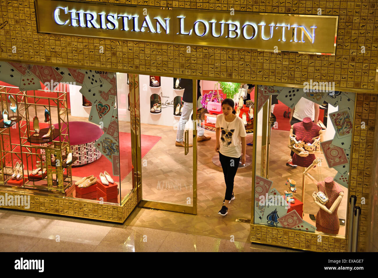 Christian Louboutin Shoe Banque d'image et photos - Alamy