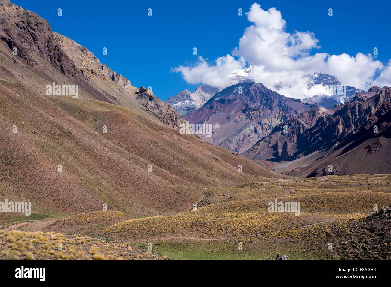 Parc De Laconcagua La Plus Haute Montagne Damérique Du