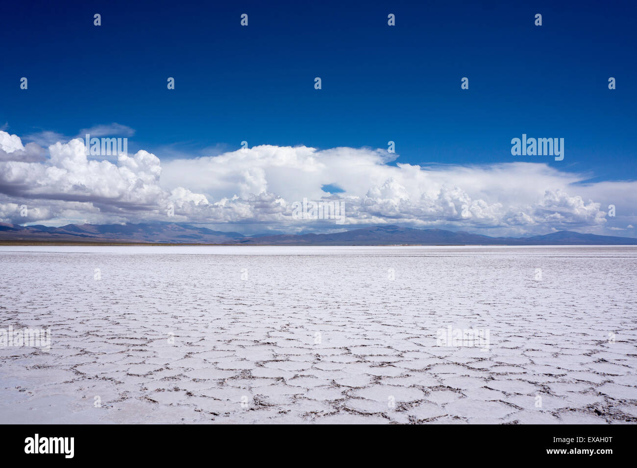 Salinas Grandes, Jujuy, Argentine, Amérique du Sud Banque D'Images