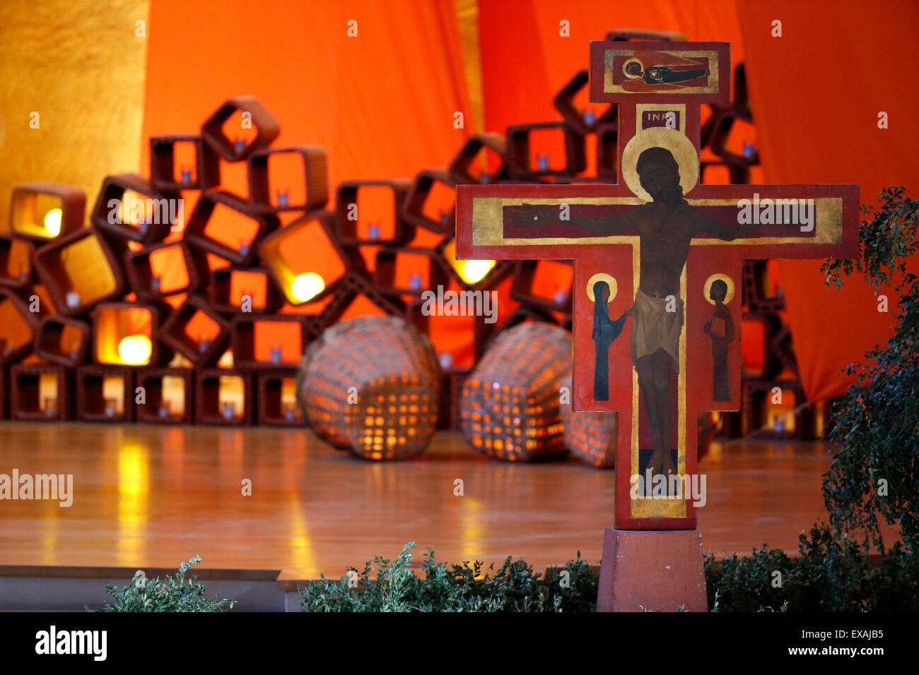 La communauté de Taizé, l'église de la réconciliation, Taize, Saône-et-Loire, Bourgogne, France, Europe Banque D'Images