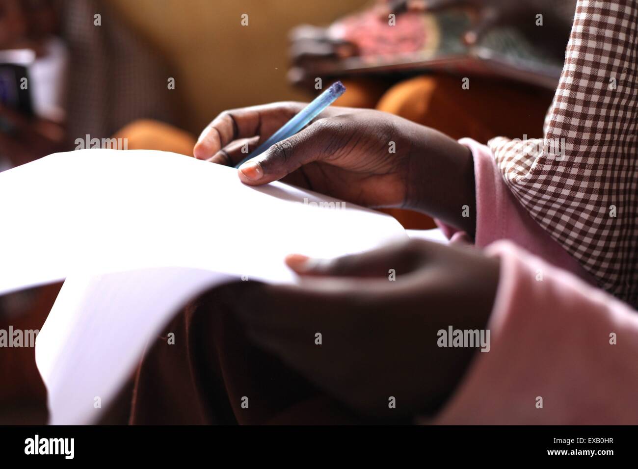 École primaire islamique au Nigeria Banque D'Images