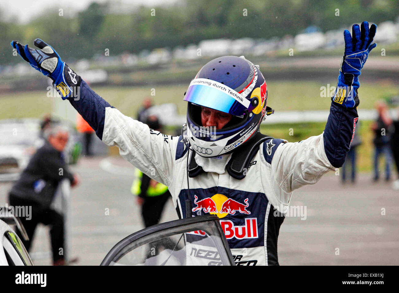 Lydden Hill, Canterbury, Kent, UK. 25 mai, 2015. La WRX Championnats du monde organisés à circuit Lydden Hill. 10- Mattias Ekstrom - EKS - Audi S1 quattro © Plus Sport Action/Alamy Live News Banque D'Images