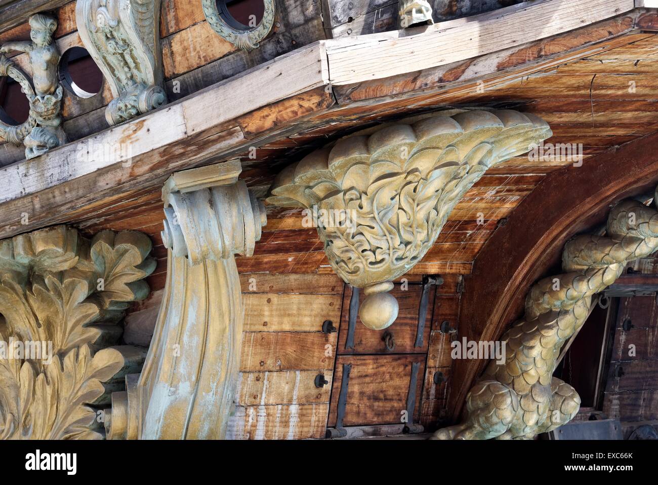 Neptune est une réplique d'un navire 17e siècle galion espagnol. Banque D'Images