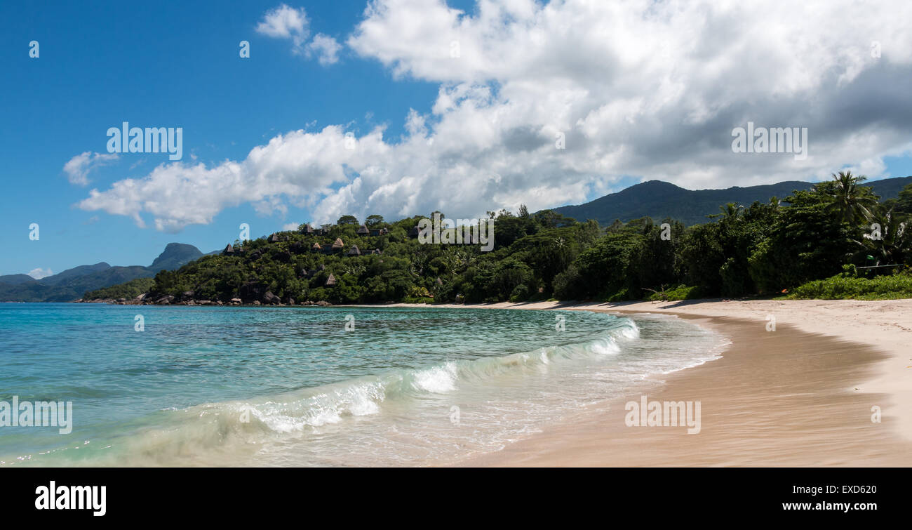 Mahé Seychelles,,plus belles plages dans le monde Banque D'Images