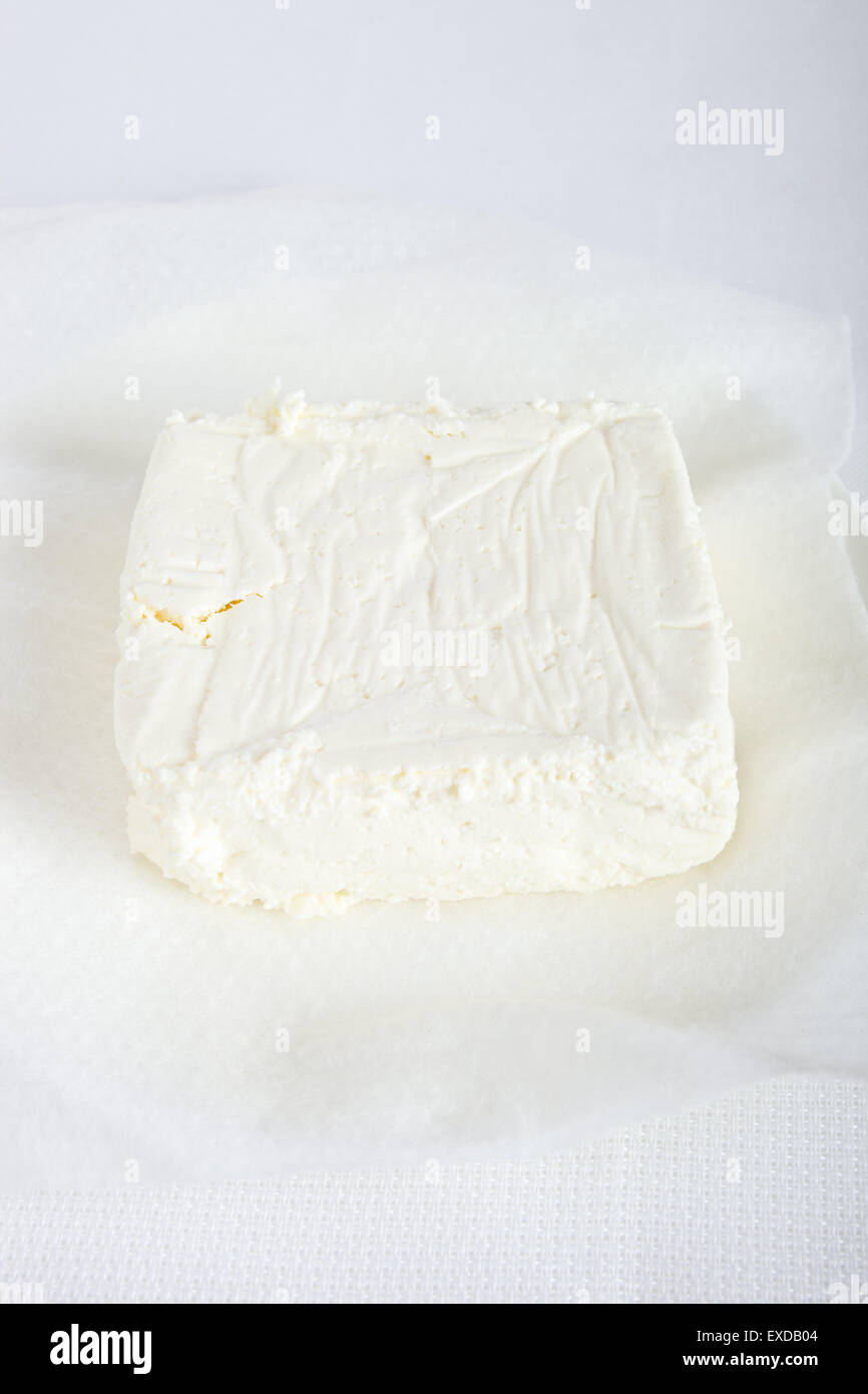 Fromage blanc Banque D'Images