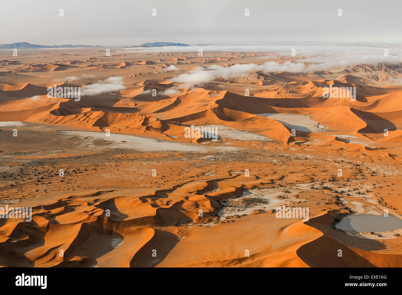 Les dunes de Sossusvlei Banque D'Images
