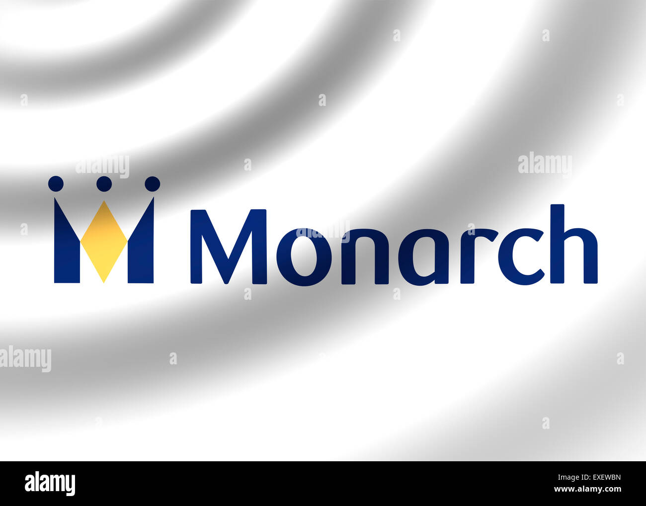 Monarch Airlines icône symbole du drapeau emblème logo sign Banque D'Images