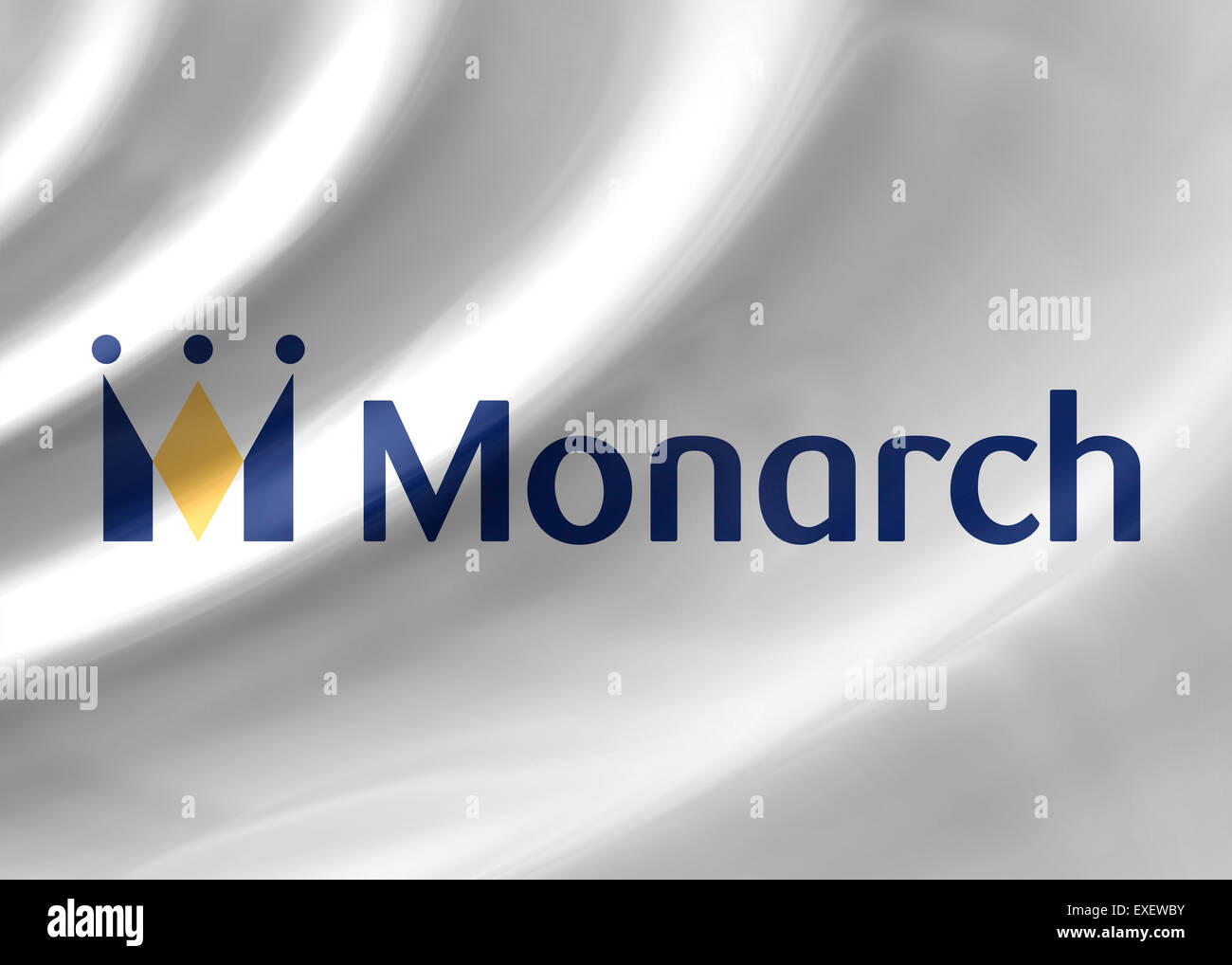 Monarch Airlines icône symbole du drapeau emblème logo sign Banque D'Images