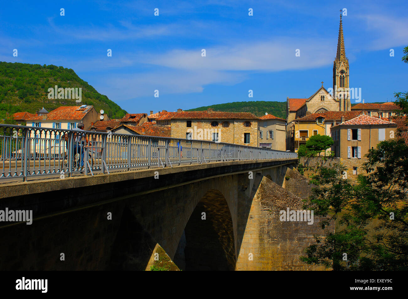 Saint Antonin Noble Val, Tarn et Garonne Midi-PyrŽnŽes, Région, France, Europe Banque D'Images
