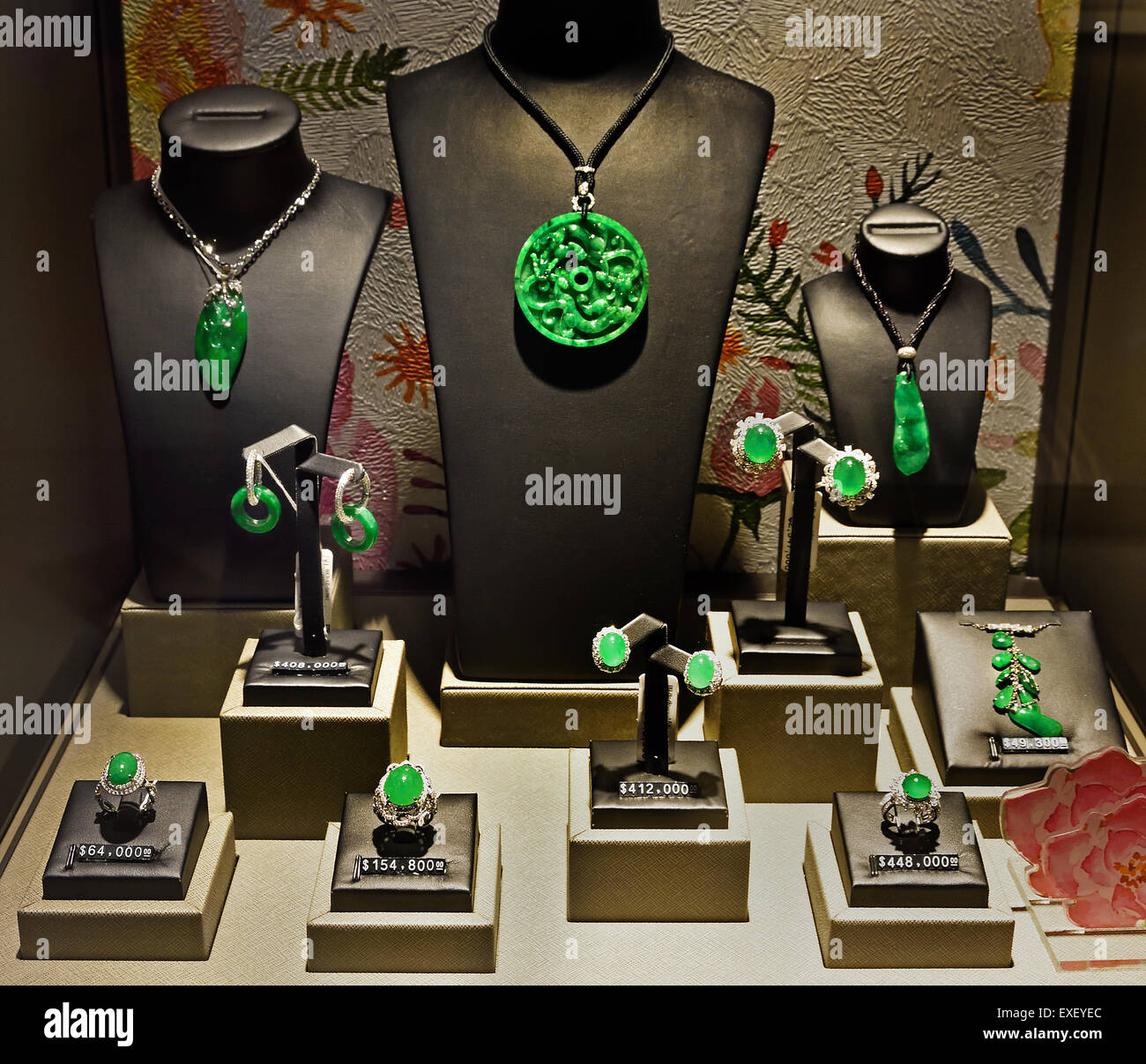 Bijoux bijou bijouterie de Hong Kong Chine Chinese Photo Stock - Alamy