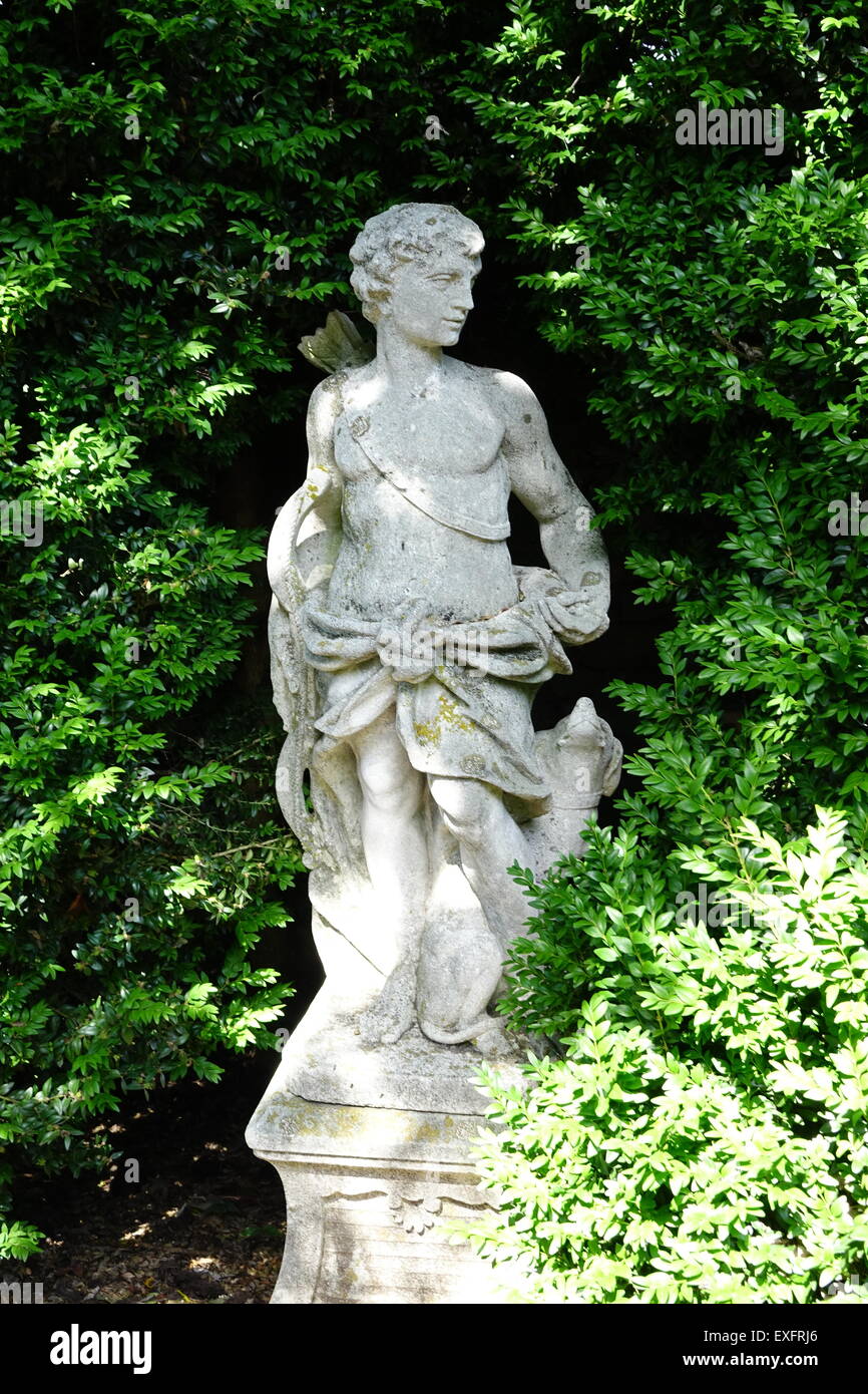 Sculpture dans les jardins de Glen Burnie, une partie du musée de la vallée de Shenandoah, Winchester, Virginia Banque D'Images