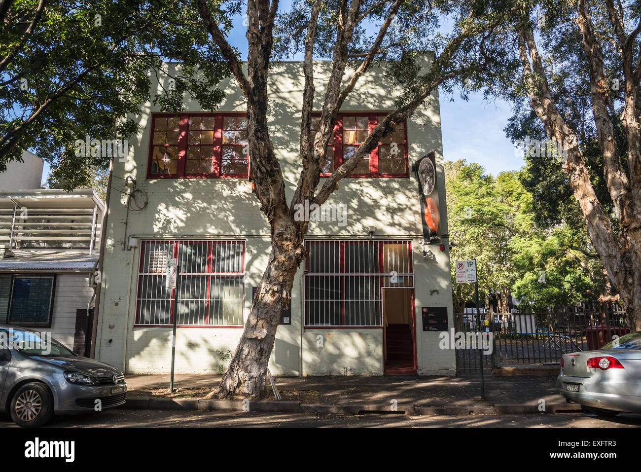 Pine Street Creative Arts Center Gallery, Chippendale, Sydney, Australie Banque D'Images