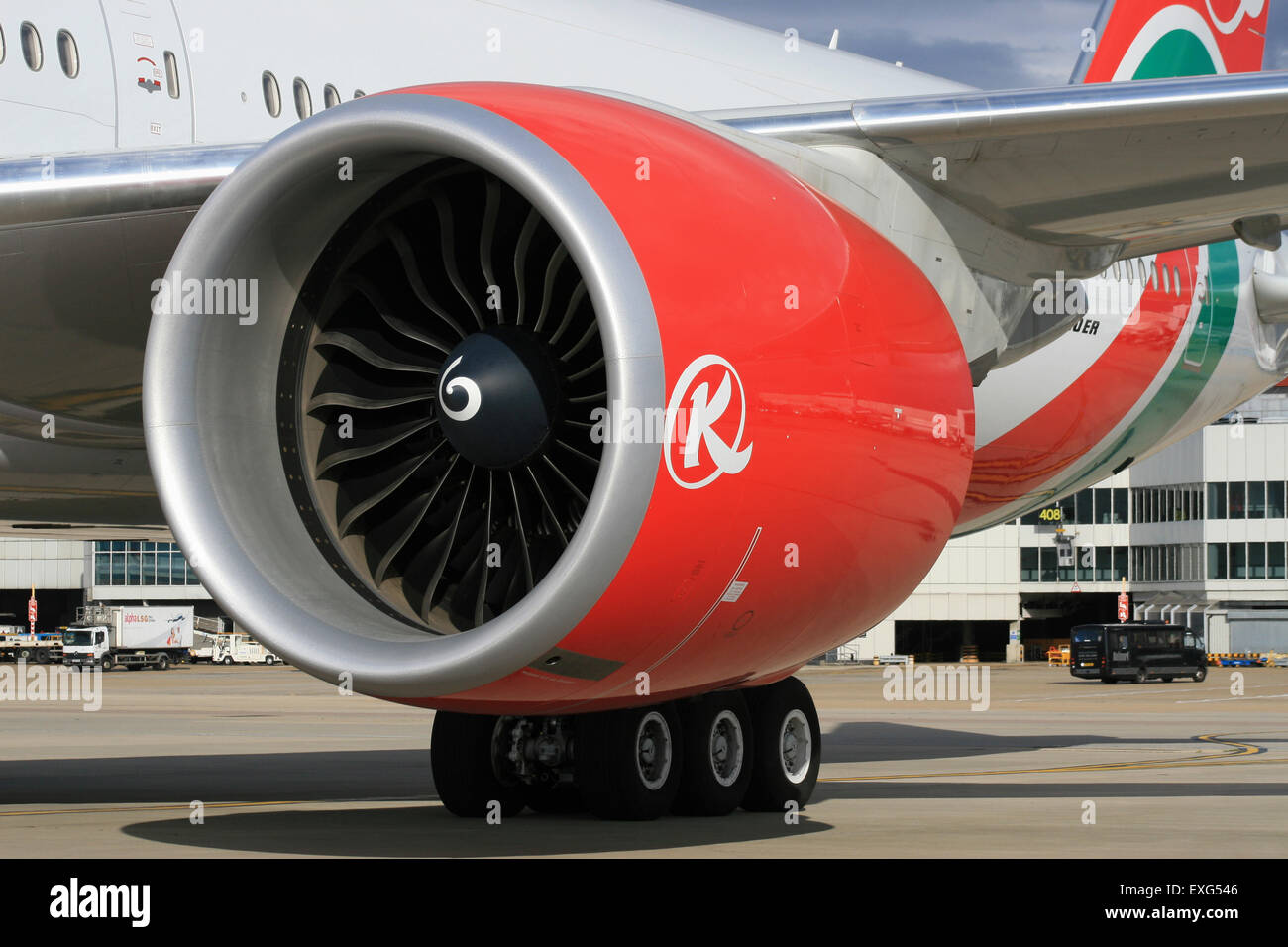 777 CENTRALE MOTEUR GENERAL ELECTRIC PRATT WITNEY ROLLS ROYCE Banque D'Images