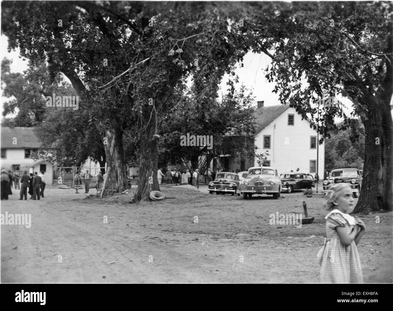 La réunion de l’Église mennonite de la Conférence générale de 1950 a réuni des dirigeants et des membres de l’Église pour discuter de questions de foi, de mission et de fraternité au sein de la communauté mennonite mondiale. Banque D'Images