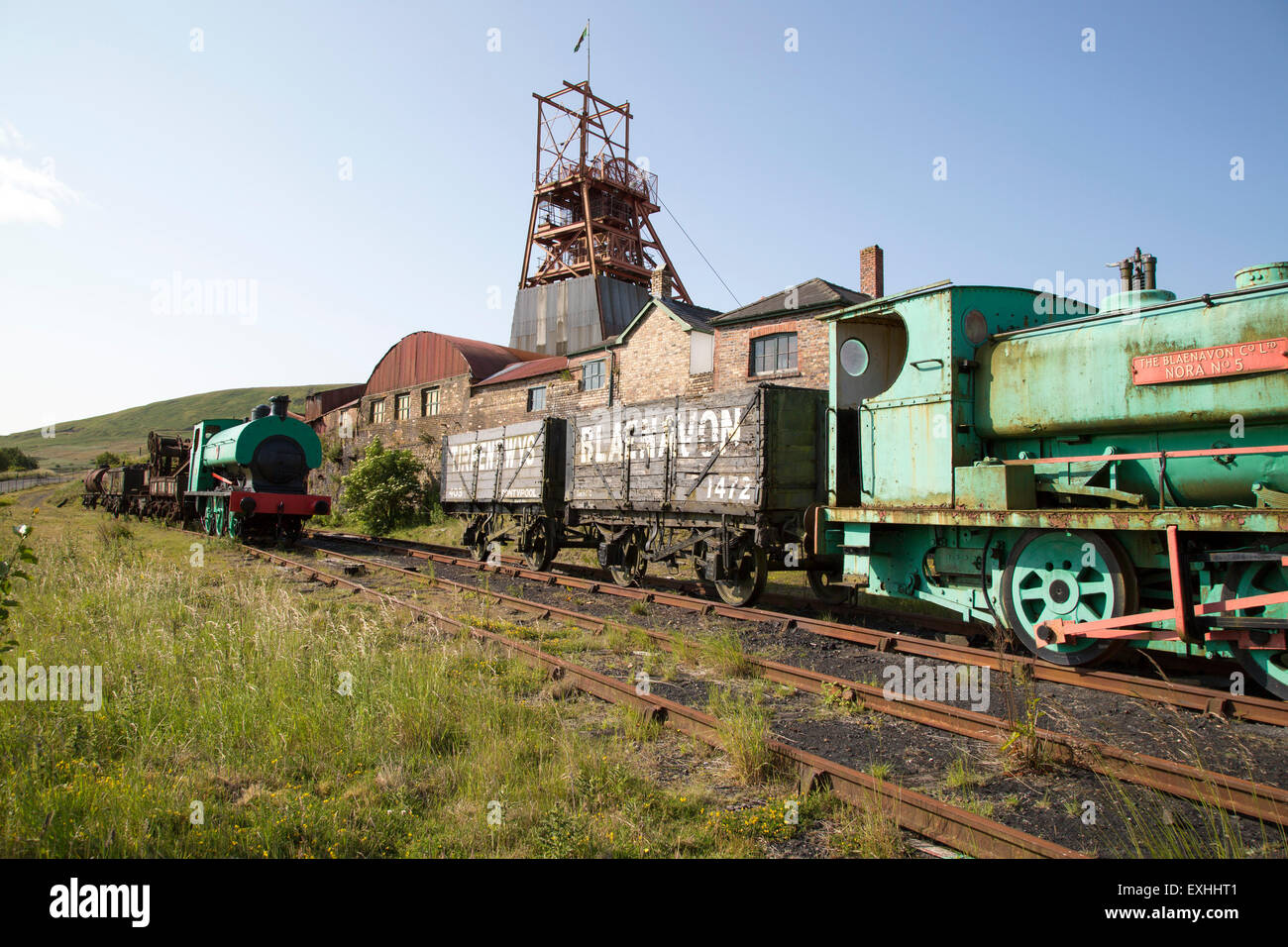 Big Pit National Coal Museum, Blaenavon, Torfaen, Monmouthshire, South Wales, UK Banque D'Images