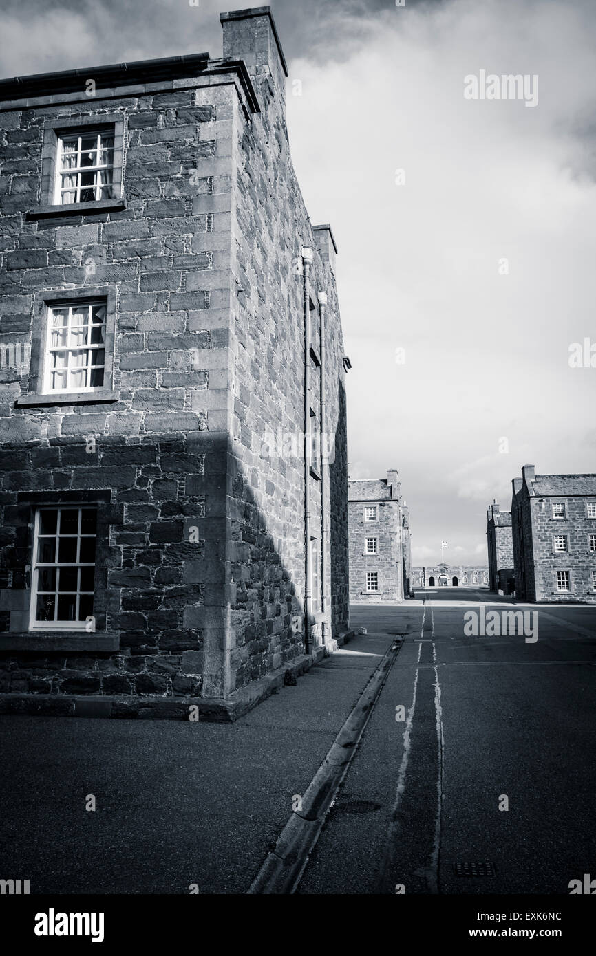 Fort George une forteresse du xviie siècle construit par les Anglais près d'Inverness Banque D'Images