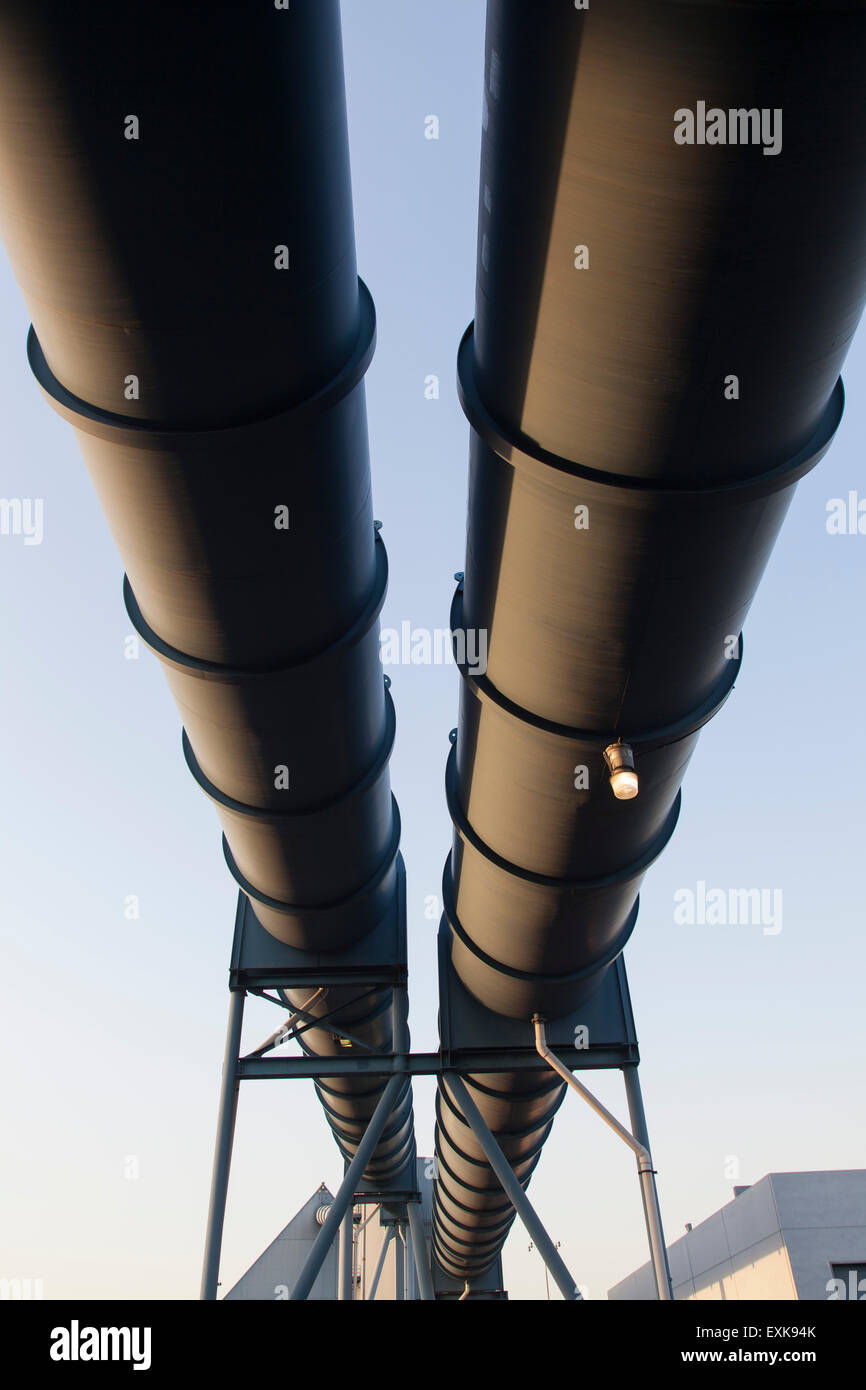 Système de convoyeur aérien Banque D'Images