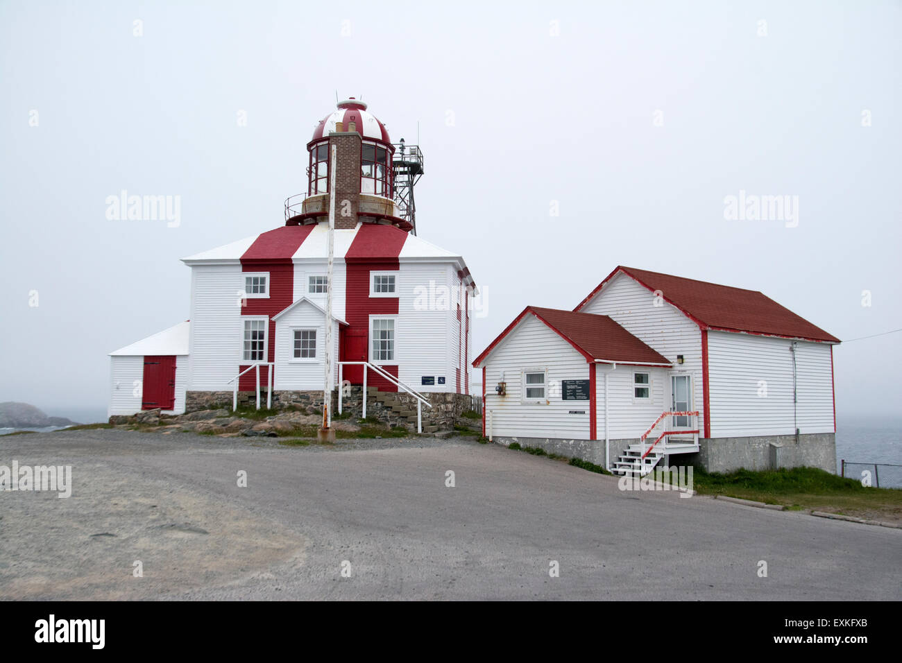 Phare du cap Bonavista. Banque D'Images