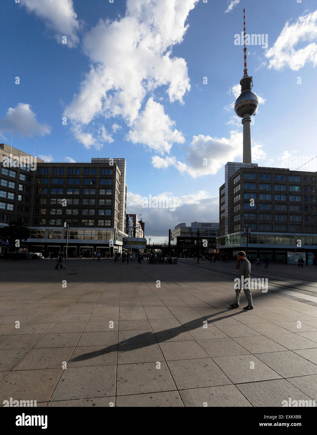 Berlin Alexanderplatz Banque D'Images