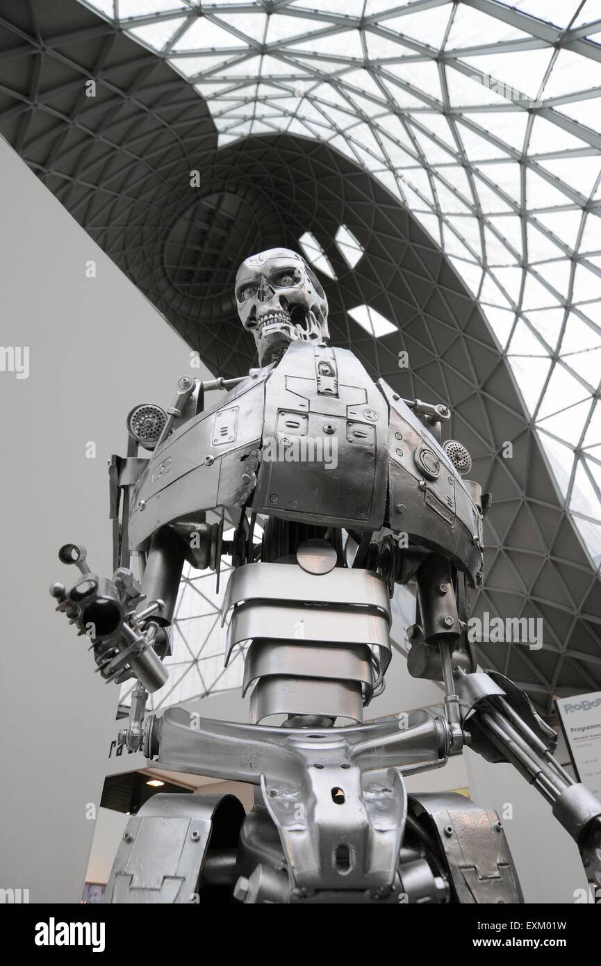 Milan (Italie), Salon de la robotique, de la haute technologie et l'énergie verte Banque D'Images