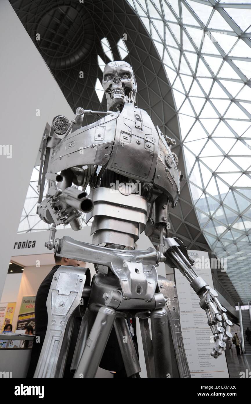 Milan (Italie), Salon de la robotique, de la haute technologie et l'énergie verte Banque D'Images