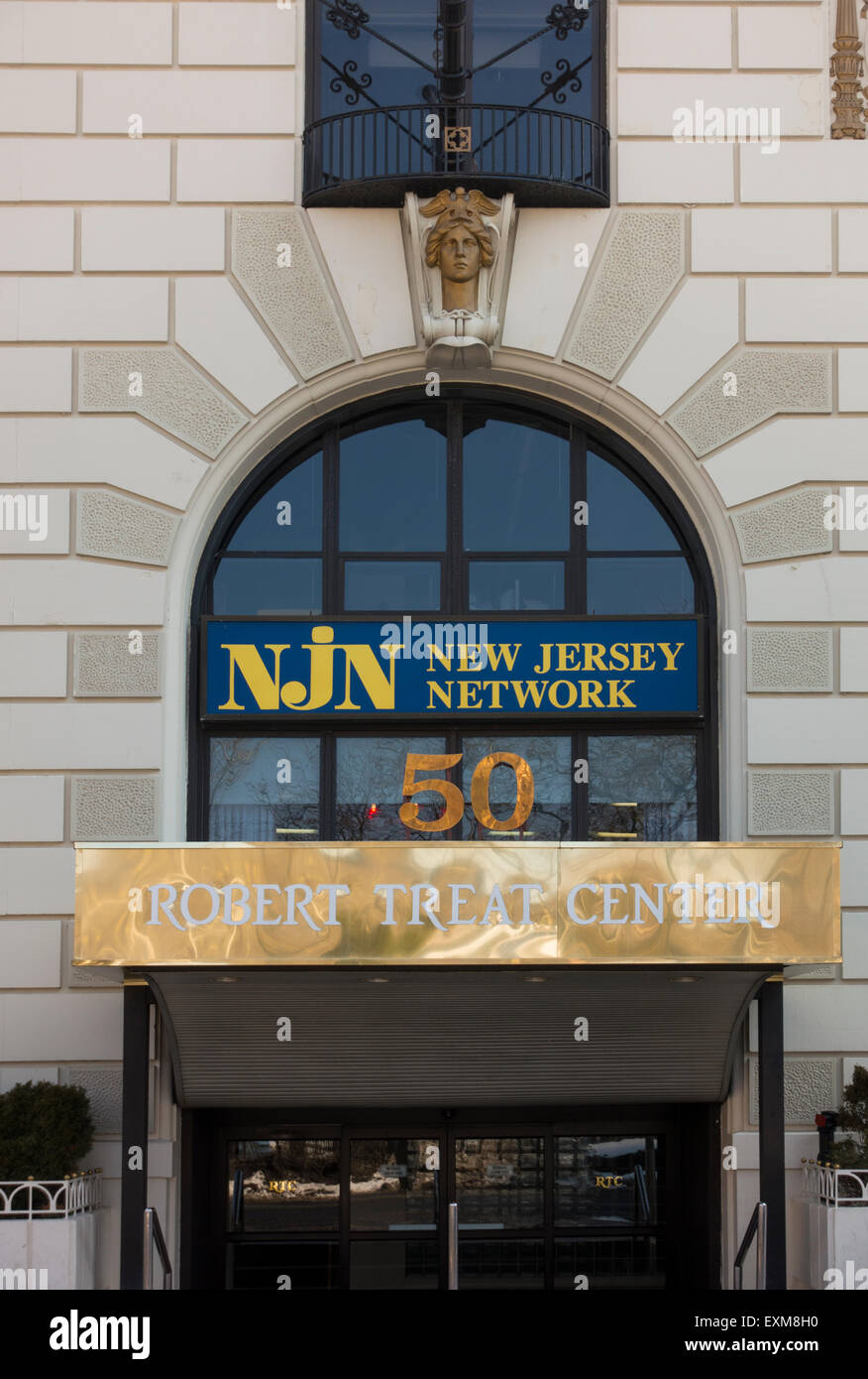 New Jersey NJN network à Newark Banque D'Images