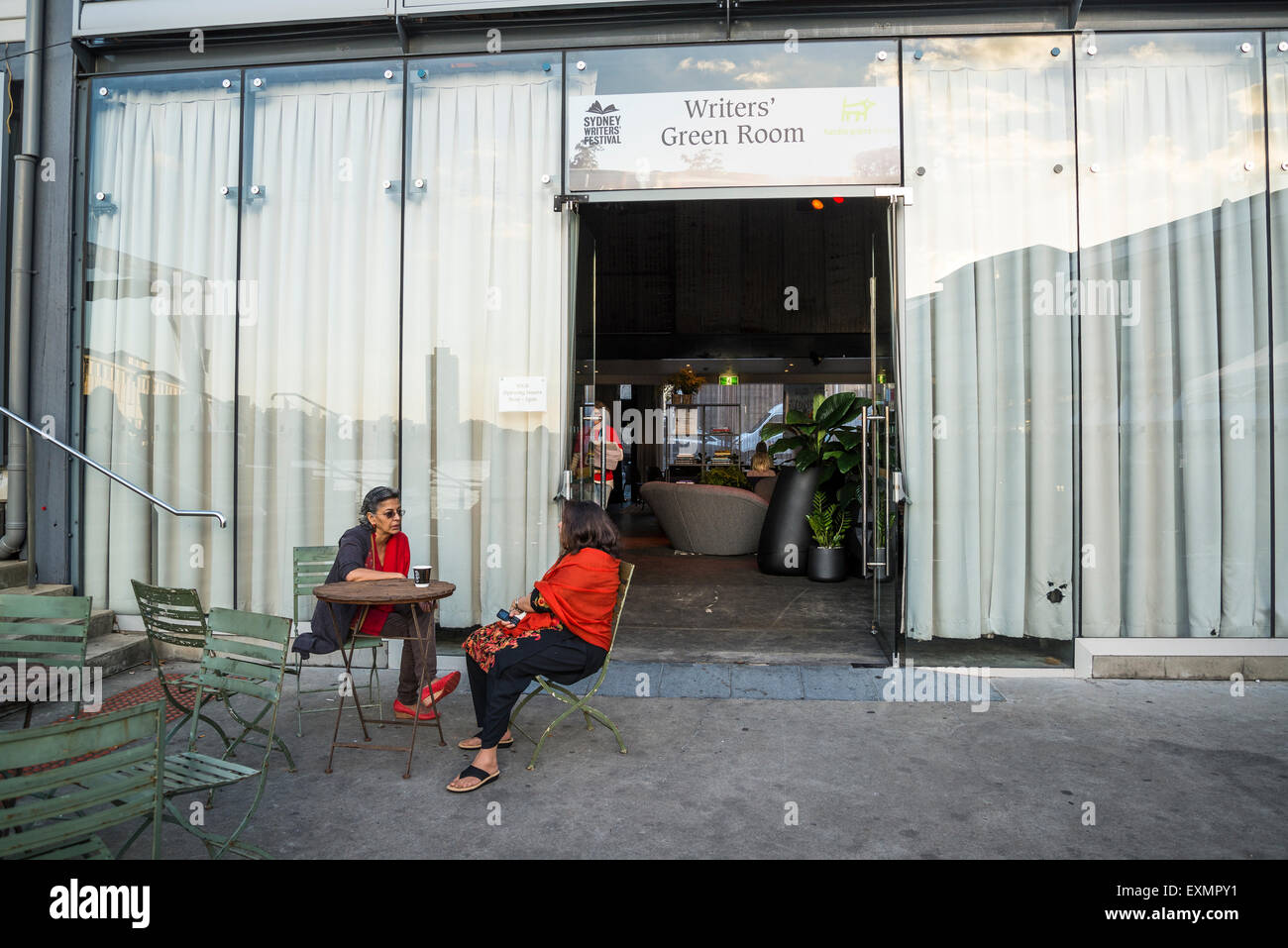 Sydney Writers' Festival, Walsh Bay, Writers' Chambre Verte, Sydney, Australie Banque D'Images