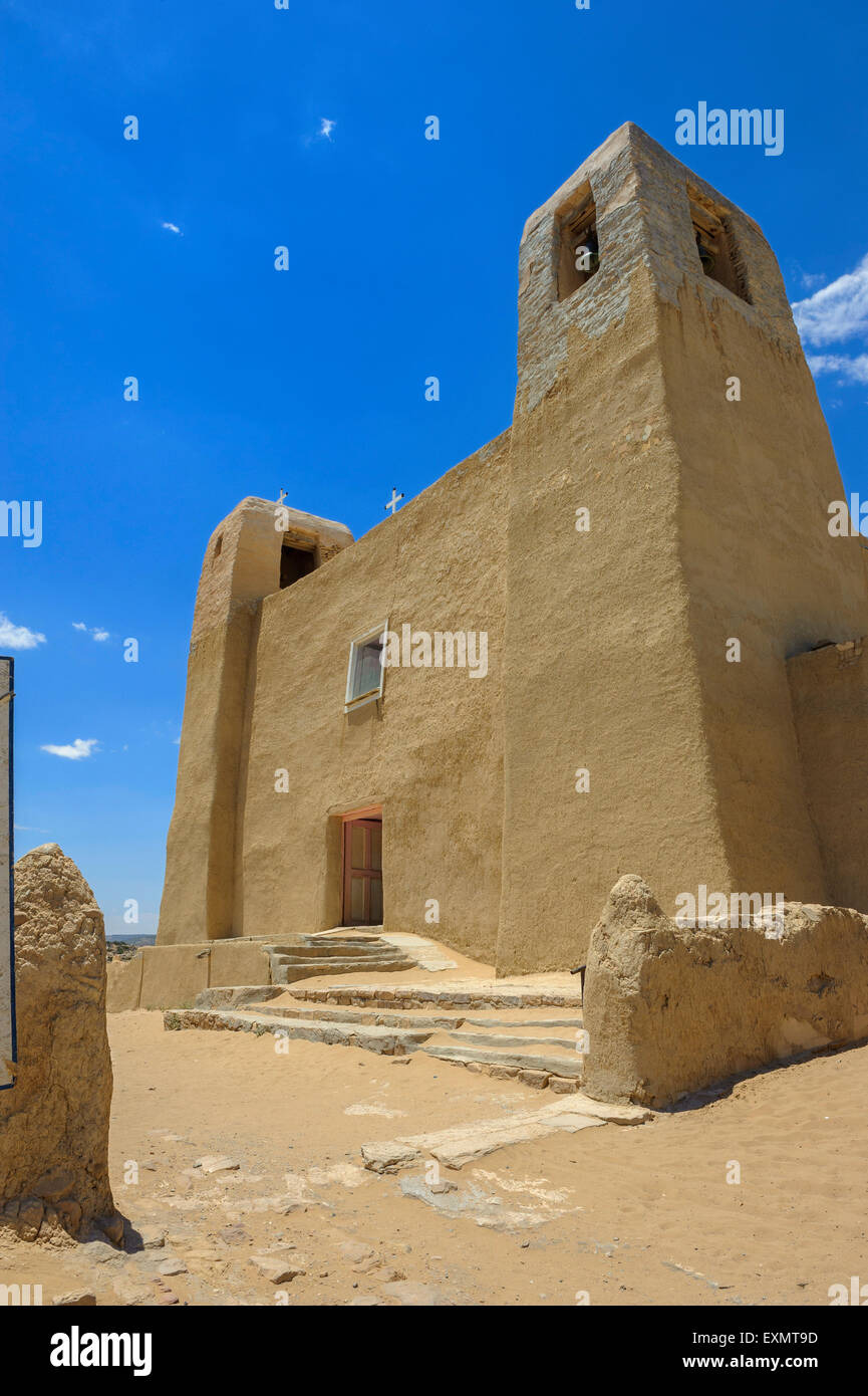 San Estevan del Rey Mission Church. Le Nouveau Mexique. USA Banque D'Images