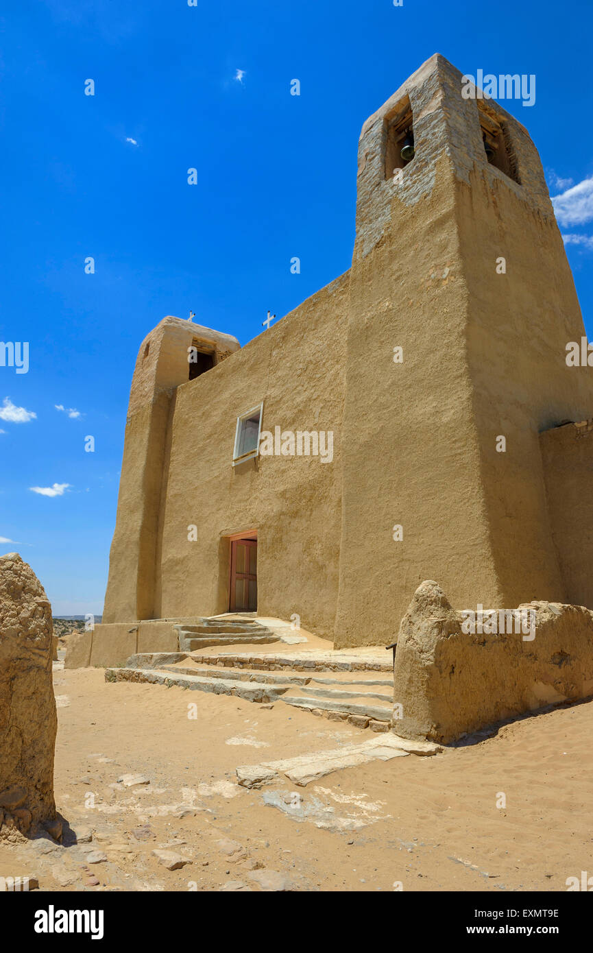 San Estevan del Rey Mission Church. Le Nouveau Mexique. USA Banque D'Images